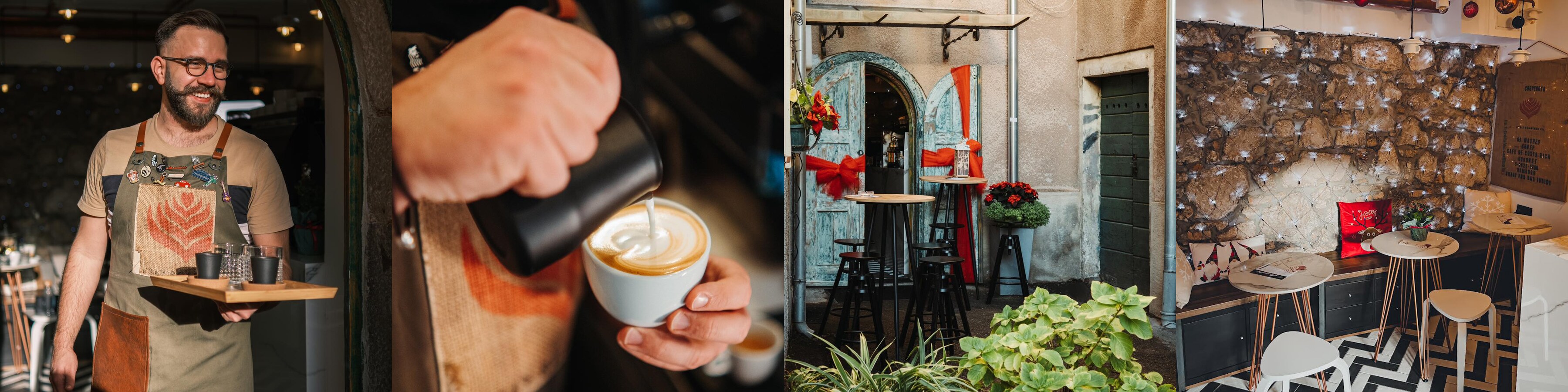 Kolaž fotografija Marsecchia Coffee Shopa
